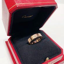 将图片加载到图库查看器，No.4017-Cartier Love Ring 3 Diamonds
