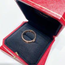 Load image into Gallery viewer, No.4017-Cartier Love Ring 3 Diamonds
