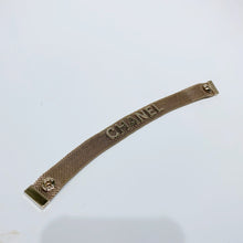 画像をギャラリービューアに読み込む, No.4012-Chanel Gold Metal Coco Mark Bracelet
