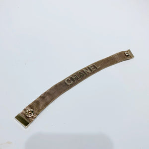 No.4012-Chanel Gold Metal Coco Mark Bracelet