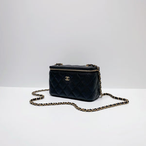 No.4034-Chanel Timeless Classic Vanity With Chain (Unused / 未使用品)