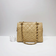 Load image into Gallery viewer, Chanel Vintage Caviar Petite Timeless Tote Bag
