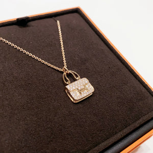 No.001614-Hermes Amulettes Constance Pendant Necklace (Brand New / 全新)