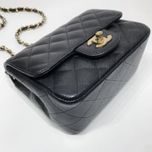 Load image into Gallery viewer, No.4534-Chanel Caviar Classic Flap Mini Square 17cm
