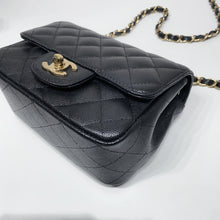 Load image into Gallery viewer, No.4534-Chanel Caviar Classic Flap Mini Square 17cm
