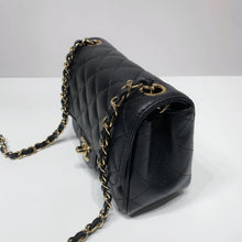 Load image into Gallery viewer, No.4534-Chanel Caviar Classic Flap Mini Square 17cm
