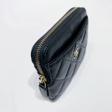 Load image into Gallery viewer, No.4070-Chanel Caviar Timeless Classic Zipped Coins Purse
