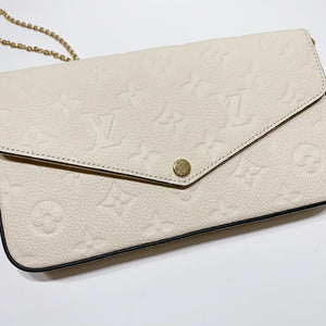 No.4079-Louis Vuitton Monogram Empreinte Pochette Felicie (Brand New / 全新貨品)