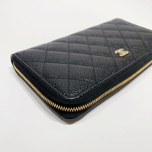 No.001613-4-Chanel Caviar Timeless Classic Long Wallet (Brand New / 全新貨品)