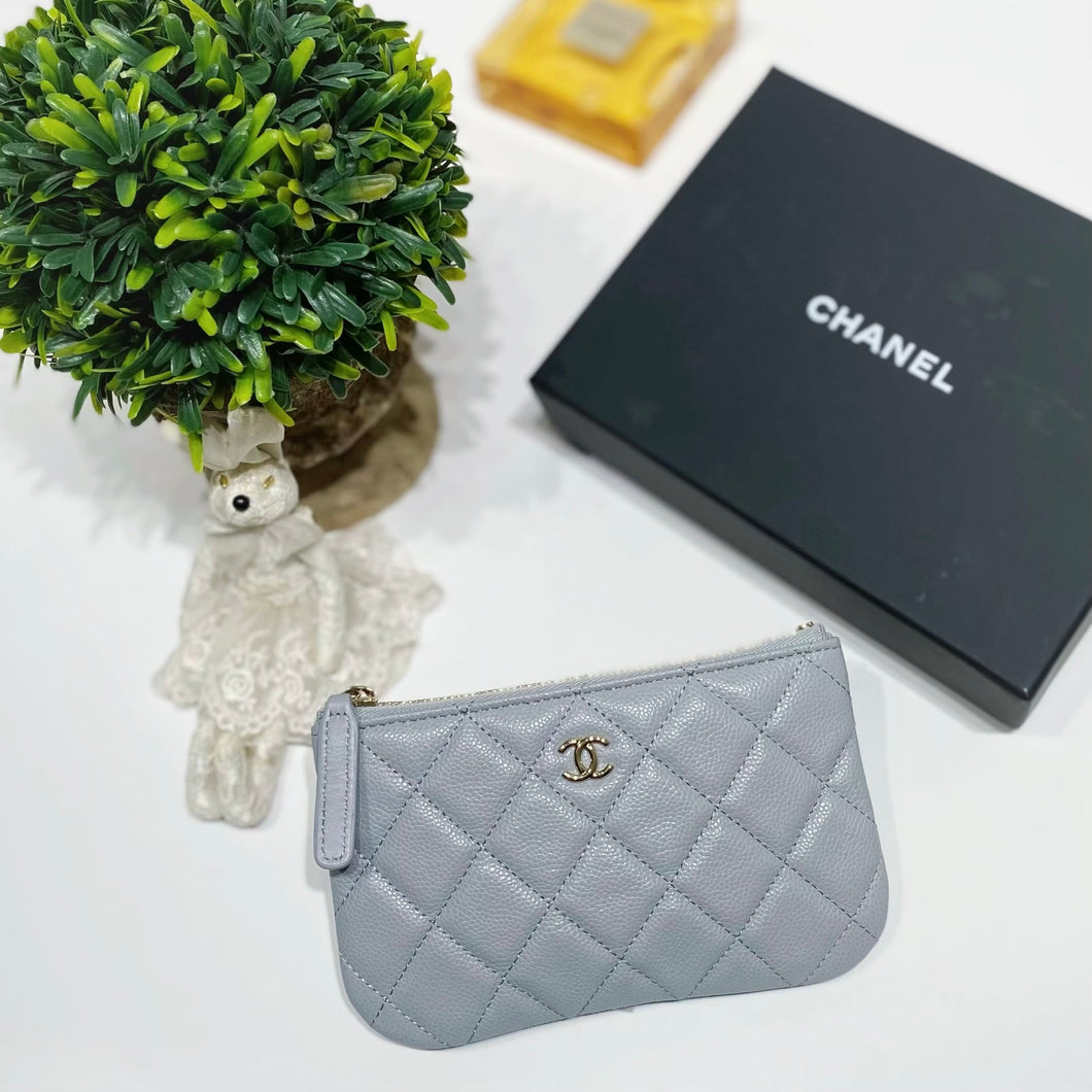 No.001621-2-Chanel Caviar Timeless Classic Mini O Case Pouch (Brand New / 全新貨品)