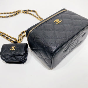 No.4093-Chanel Twin Crush Vanity With Chain( Brand New / 全新)