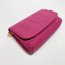 將圖片載入圖庫檢視器 No.4098-Chanel Vintage Caviar Vanity Pouch
