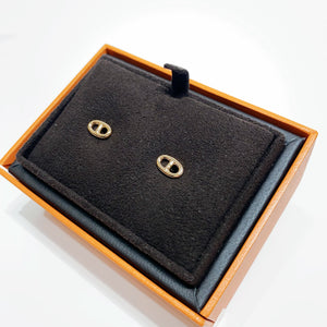 No.001624-2-Hermes Chaine d'ancre Farandole Earrings