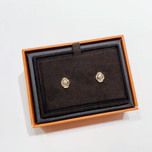 将图片加载到图库查看器，No.001625-2-Hermes Chaine d&#39;ancre Farandole Earrings
