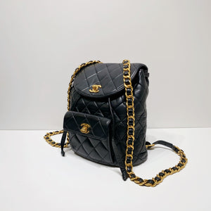 No.001628-Chanel Vintage Duma Backpack