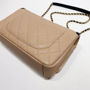 No.001631-2-Chanel Small CC Filigree Flap Bag