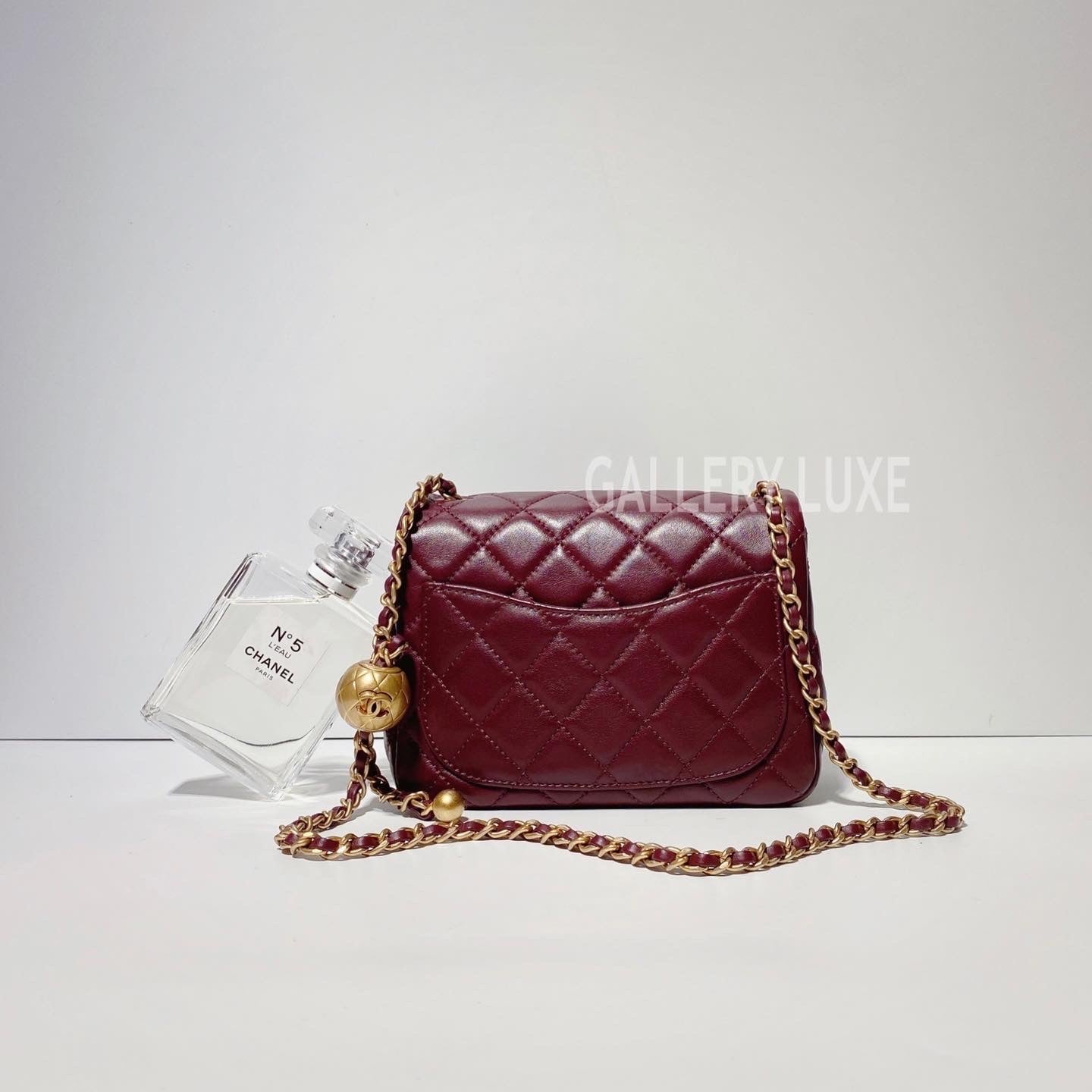 No.3378-Chanel Pearl Crush Square Mini Flap Bag – Gallery Luxe