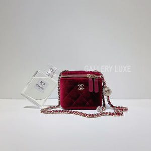 No.3309-Chanel Pearl Crush Clutch With Chain