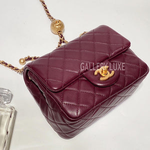 No.3378-Chanel Pearl Crush Square Mini Flap Bag