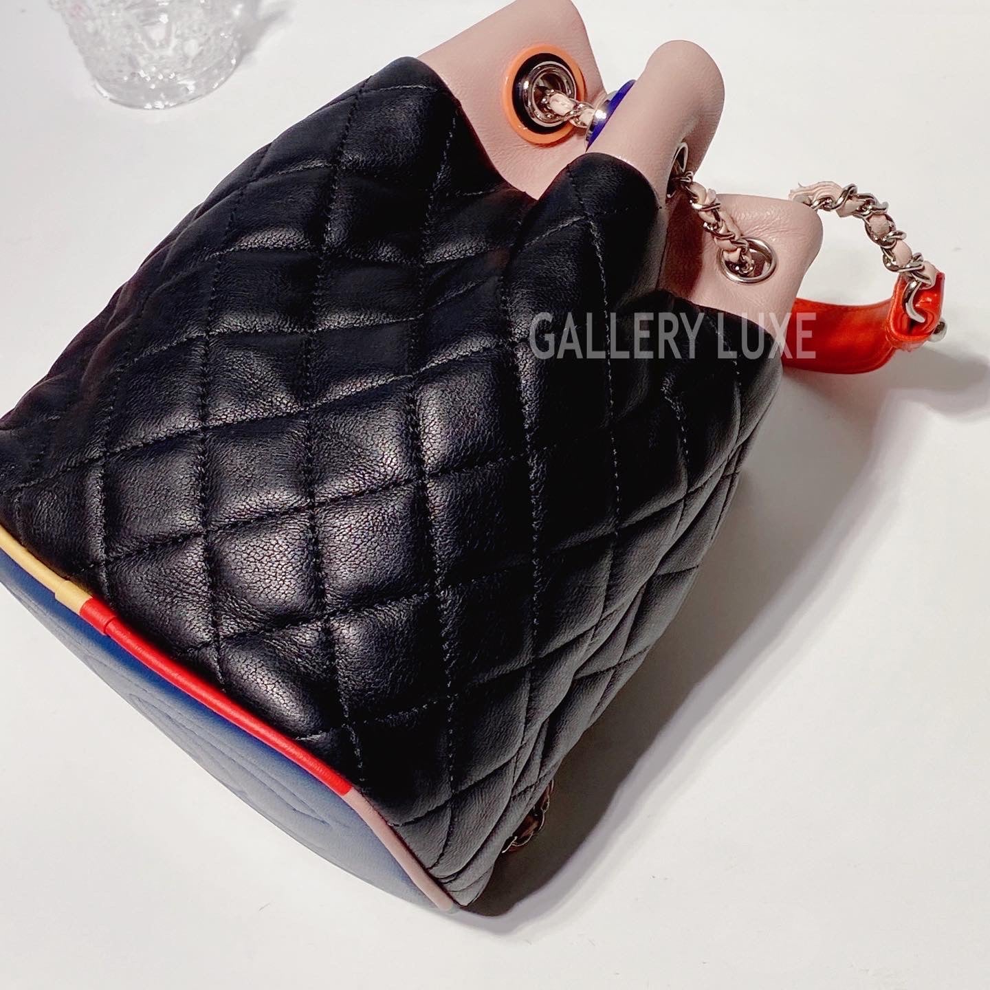 No.3333-Chanel Lambskin Cuba Color Bucket Bag – Gallery Luxe
