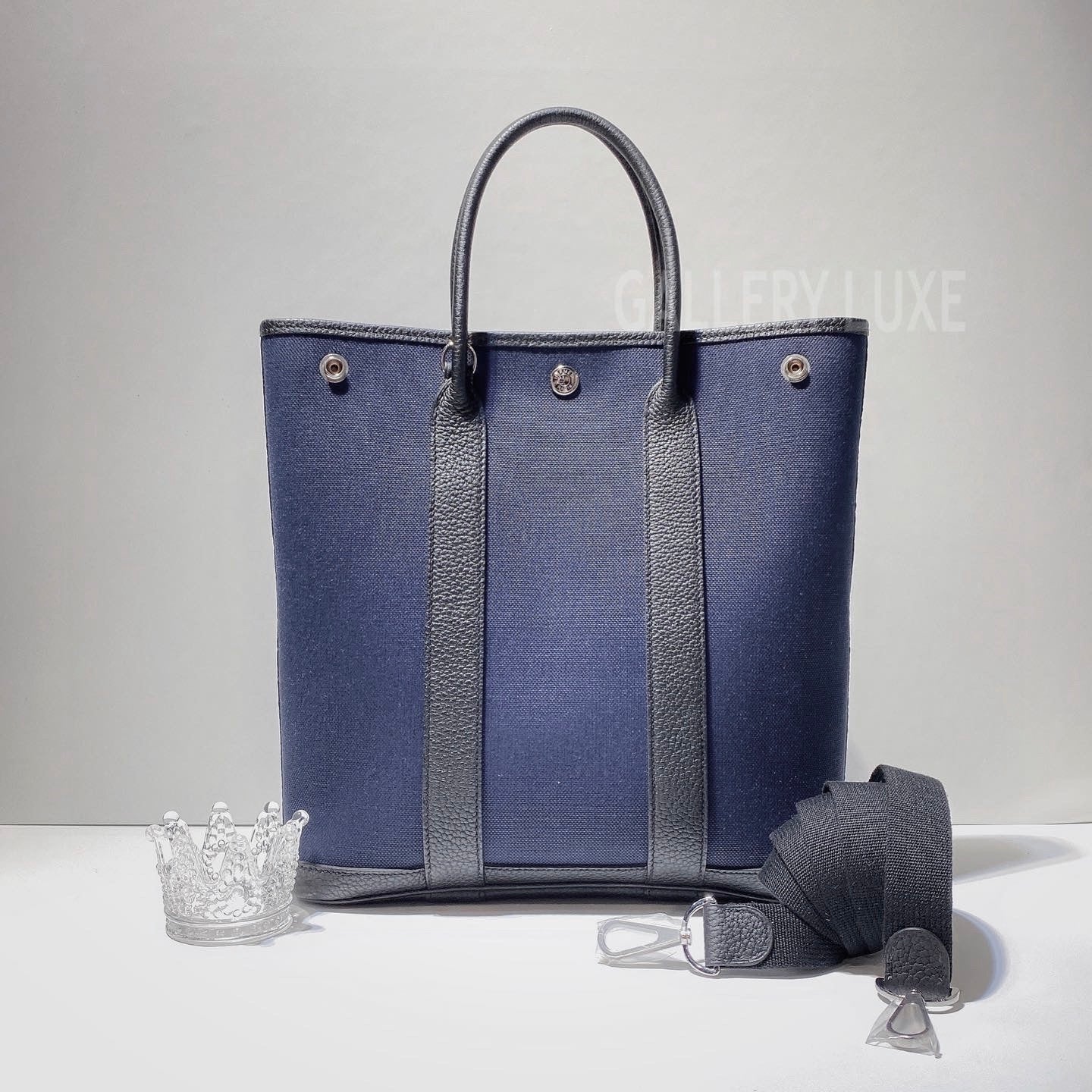 Hermès Garden Party File 28 - Blue Totes, Handbags - HER286955