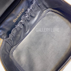 No.3301-Chanel Vintage Caviar Vanity Box