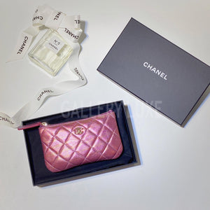 No.3101-Chanel Lambskin Mini O Case Pouch