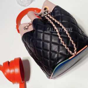 No.3333-Chanel Lambskin Cuba Color Bucket Bag