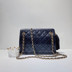 No.3249-Chanel Vintage Lambskin Shoulder Bag