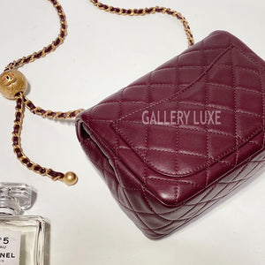 No.3378-Chanel Pearl Crush Square Mini Flap Bag