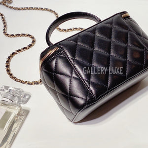 No.3368-Chanel Timeless Classic Handle Vanity With Chain (Brand New / 全新)