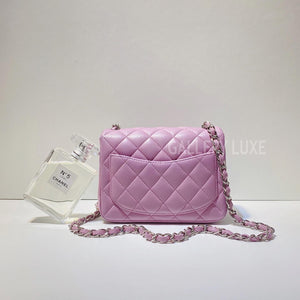 No.2806-Chanel Lambskin Classic Flap Mini 17cm