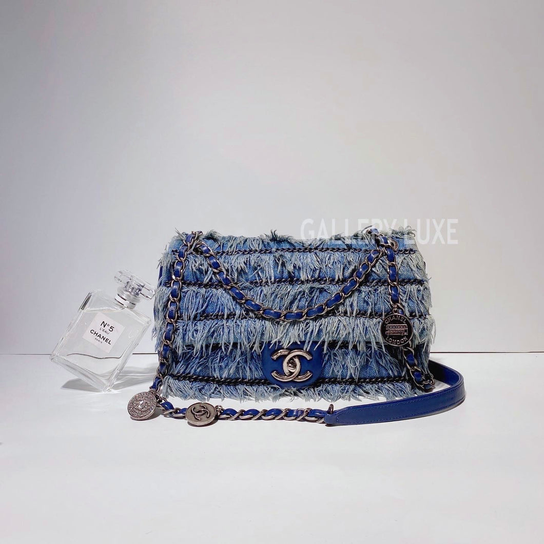 No.3335-Chanel CC Denim Flap Bag