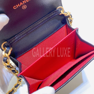 No.3109-Chanel 19 Flap Coins Purse With Chain (Unused / 未使用品)