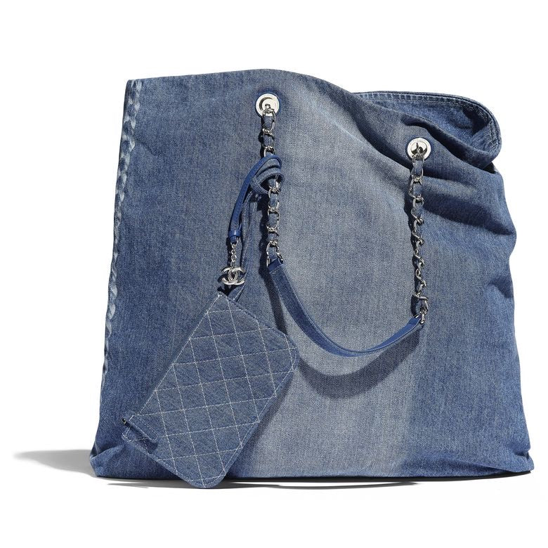 No.3066-Chanel Casual Denim Tote Bag – Gallery Luxe