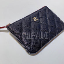 画像をギャラリービューアに読み込む, No.3111-Chanel Caviar Mini O Case Pouch (Unused / 未使用品)
