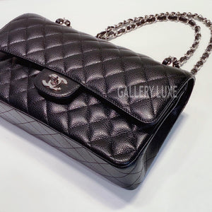 No.3407-Chanel Caviar Classic Flap Bag 25cm