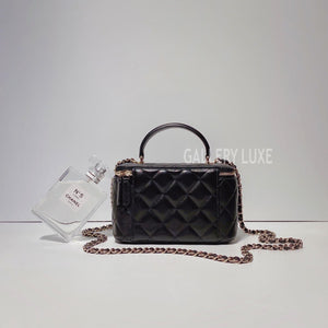 No.3368-Chanel Timeless Classic Handle Vanity With Chain (Brand New / 全新)