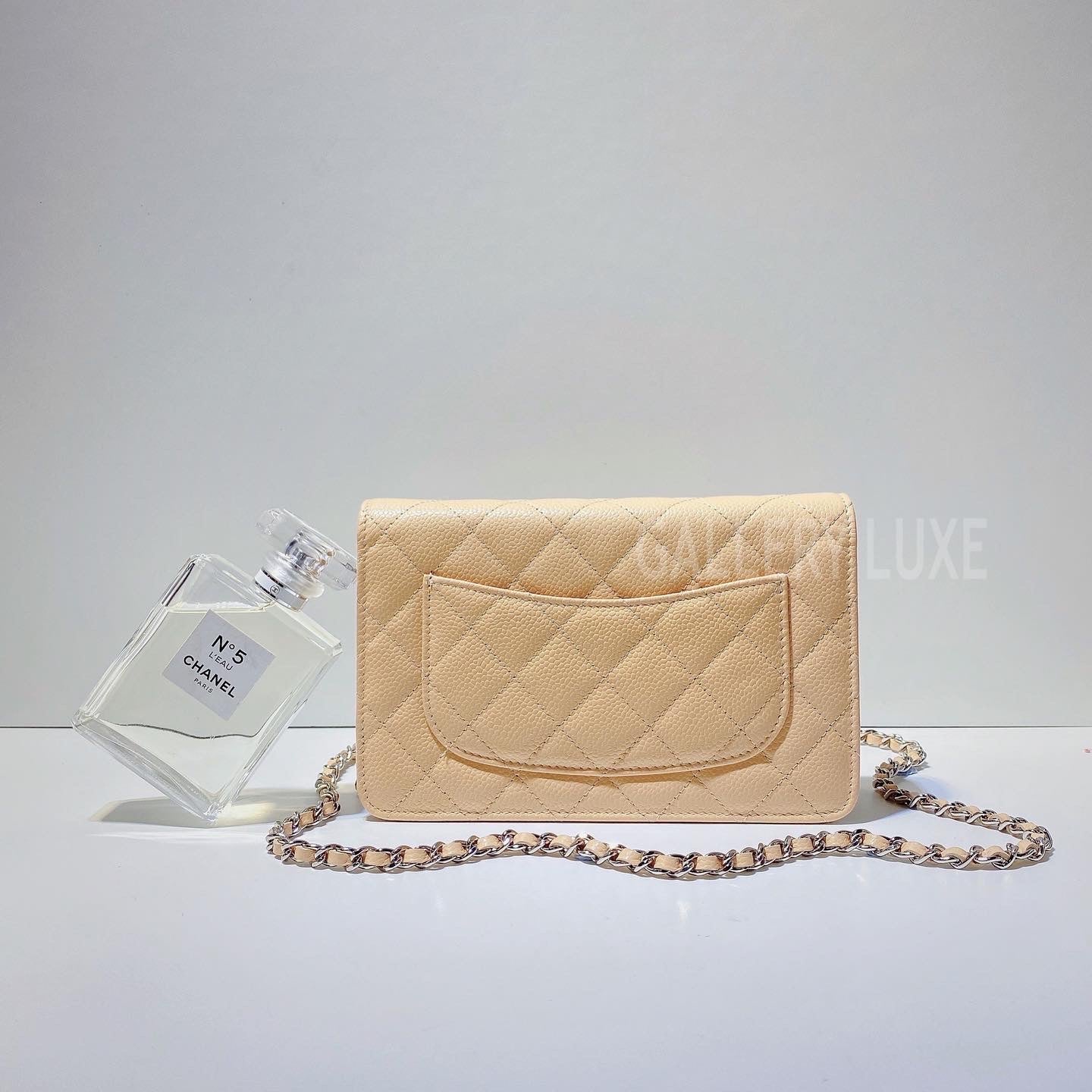 No.3146-Chanel Caviar Timeless Classic Wallet On Chain (Brand New