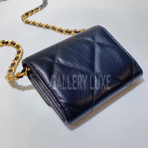 No.3109-Chanel 19 Flap Coins Purse With Chain (Unused / 未使用品)