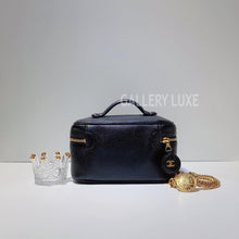 Load image into Gallery viewer, No.3301-Chanel Vintage Caviar Vanity Box
