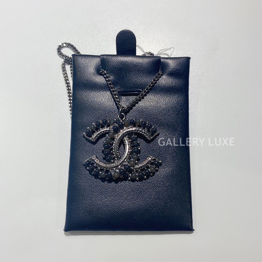 No.2598-Chanel Black Stone Necklace