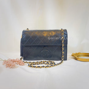 No.2107-Chanel Vintage Lambskin Flap Bag