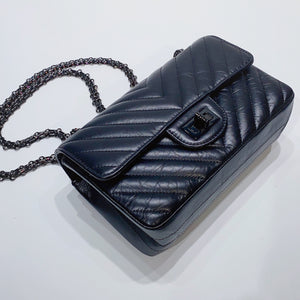 No.3717-Chanel So Black Mini Reissue 2.55 Flap Bag