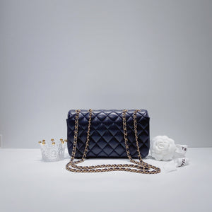 No.3502-Chanel Lambskin Small CC Chic Flap Bag