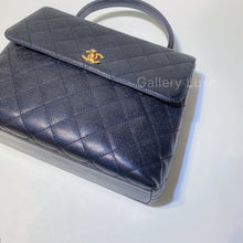 将图片加载到图库查看器，No.2792-Chanel Vintage Caviar Kelly Handle Bag
