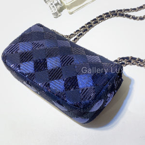 No.001162-2-Chanel Sequin Mini Flap Bag