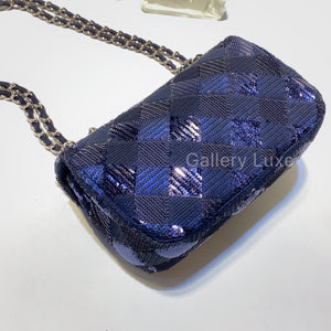No.001162-2-Chanel Sequin Mini Flap Bag