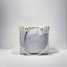 将图片加载到图库查看器，No.2498-Chanel Small Deauville Tote Bag
