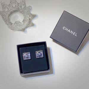 No.2790-Chanel Square CC Earrings